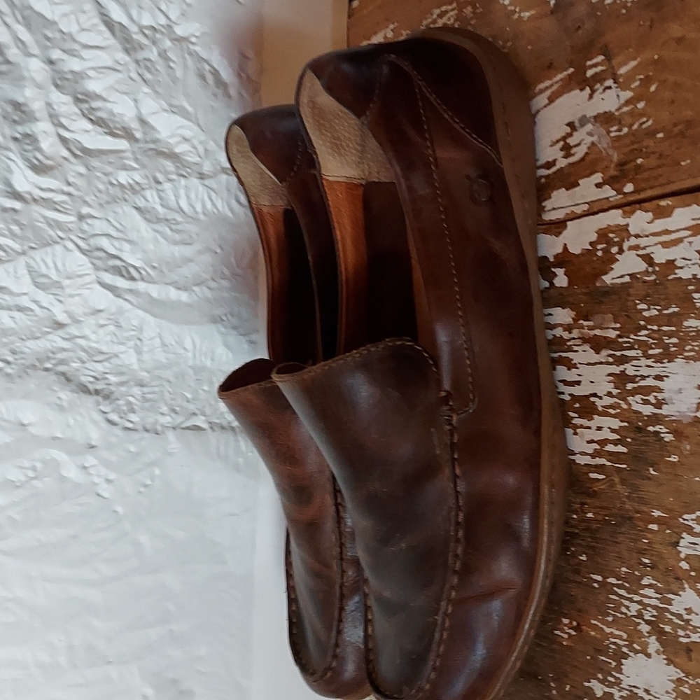 Mens Born Distressed Loafers Size 12